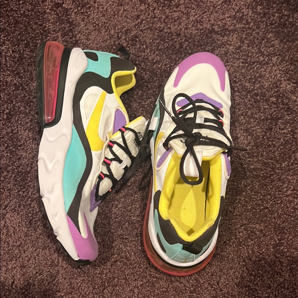 Nike Multicolor Athletic Shoes